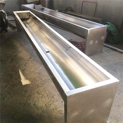 Galvaniseret tank